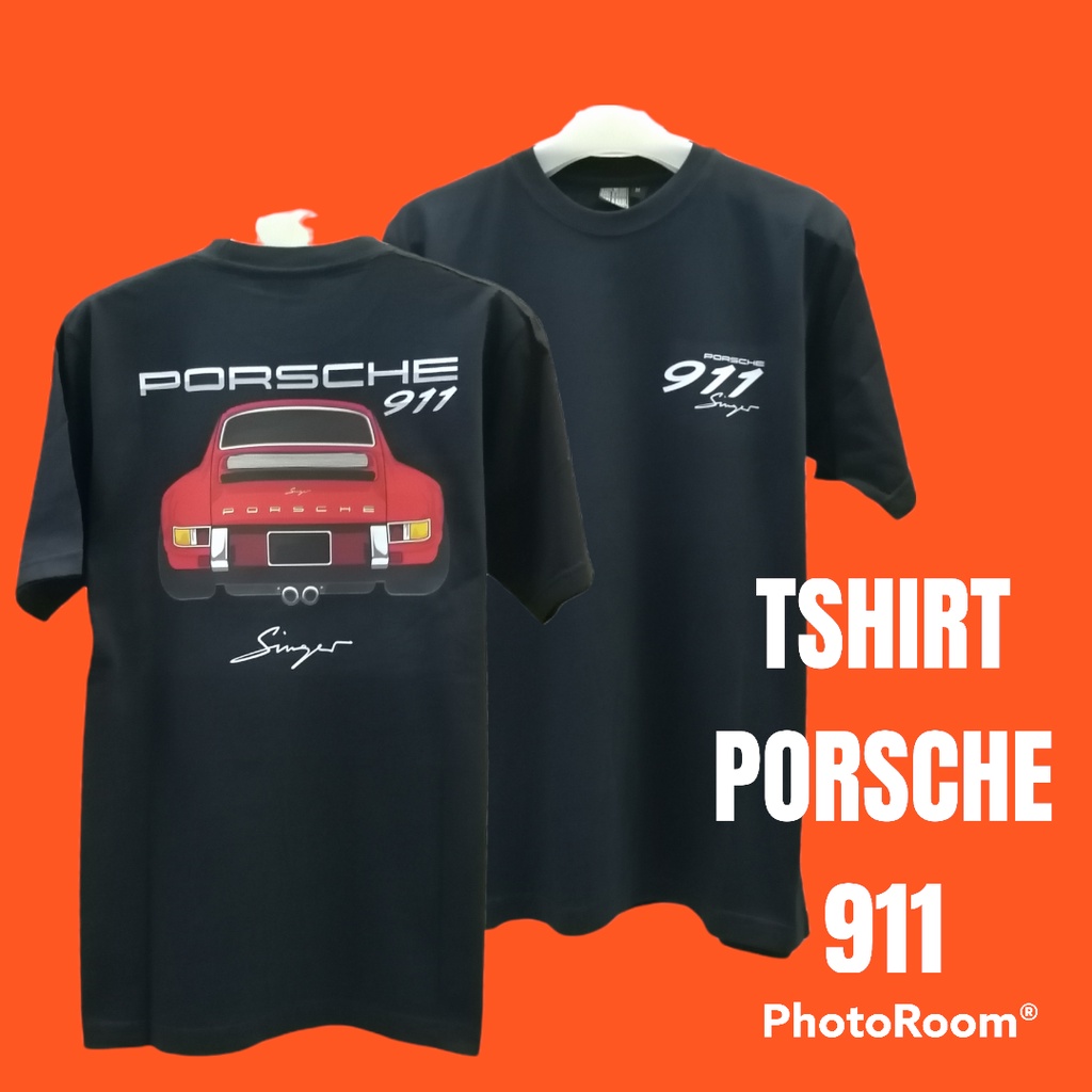 KAOS MOBIL PORSCHE 911 HITAM