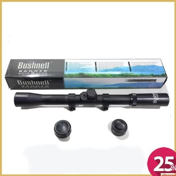 TELESKOP BUSHNELL 4X20 / TEROPONG SENAPAN BUSHNELL 4X20 / BUSHNEL 4X20