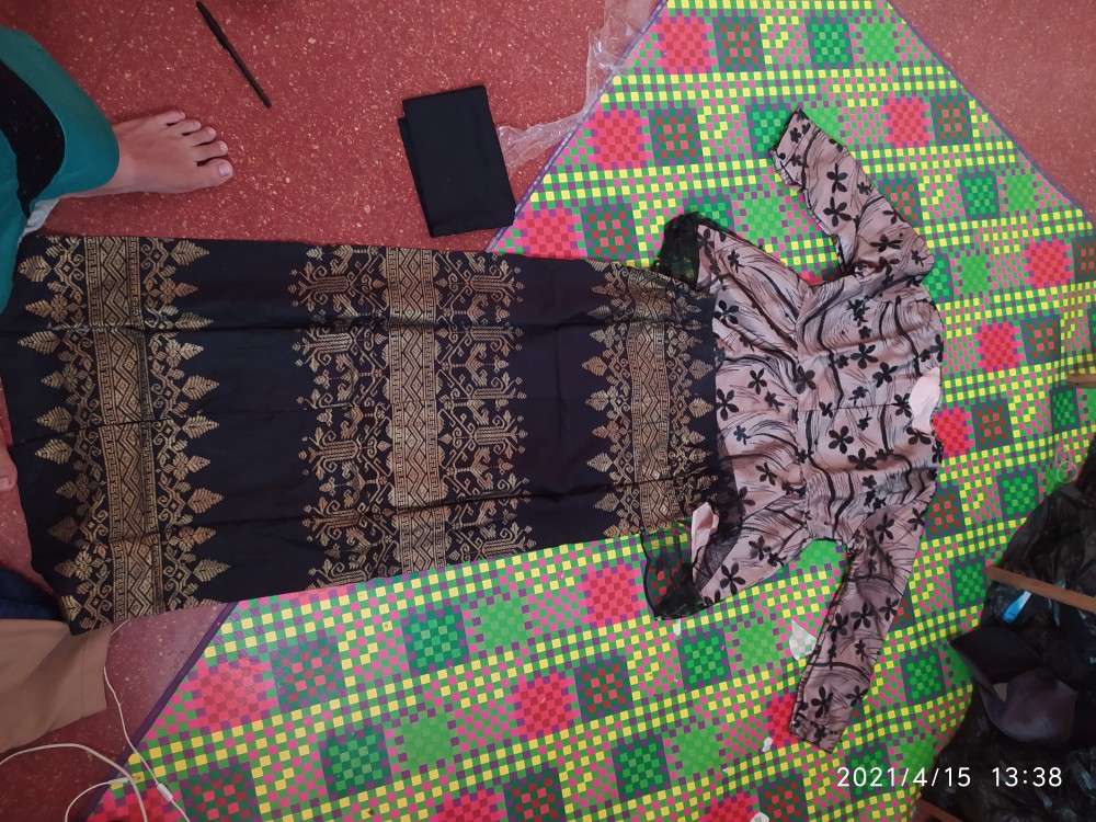 Set Couple Batik Kebaya Broklat Melanis