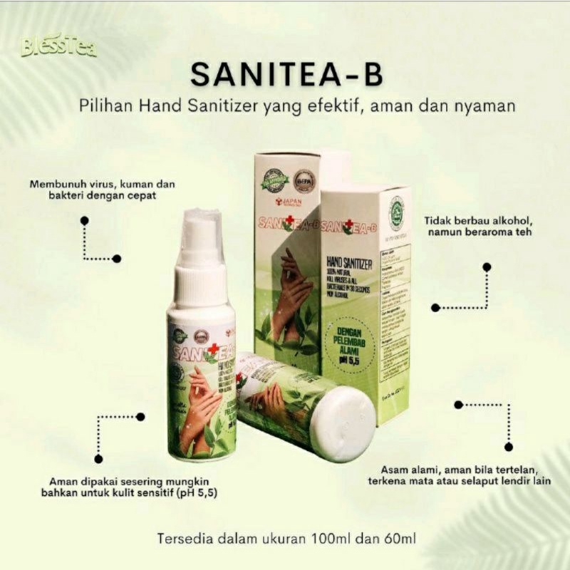 Hand sanitizer Sanitea - B Blesstea 100ML