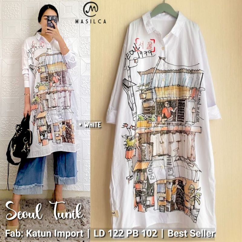 PROMO KEMEJA WANITA LENGAN PANJANG BUSUI JUMBO LD 120 122 128 IMPORT BIGSIZE OVERSIZE TERMURAH KEKIN