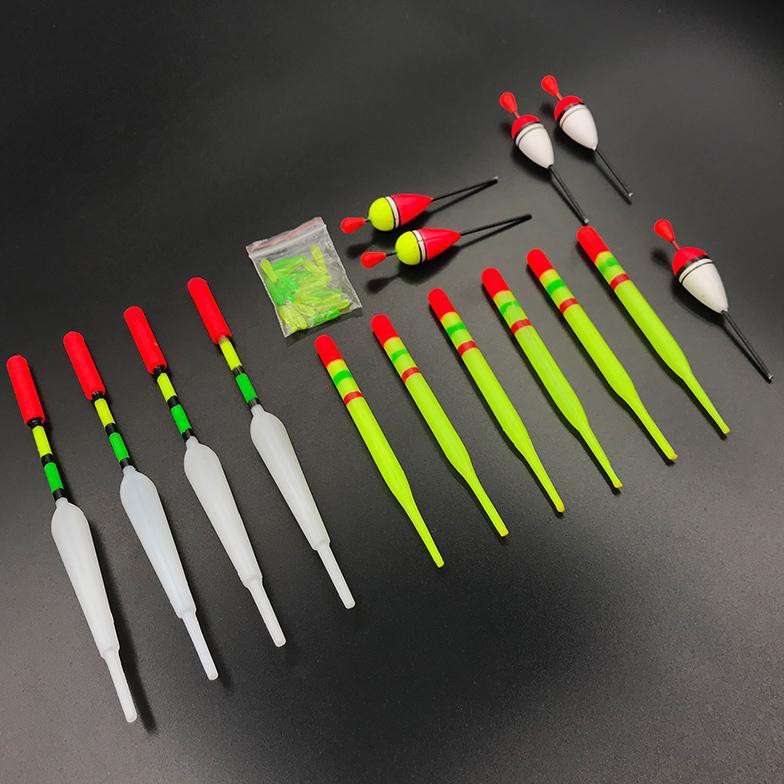 Go Fishing Kumbul Umpan Pancing Vertical Fishing Floats Lure Bait 15 PCS - P0015 - Multi-Color