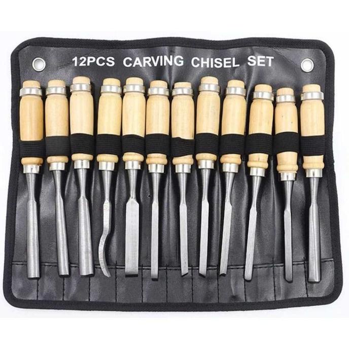 

Kp Set Pisau Ukir Pahat Kayu 12 In 1 Wood Carving Art Knife Yq03M7Nz2_