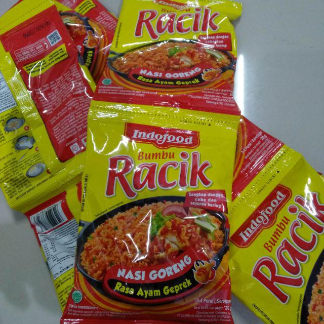 Bumbu Racik nasi goreng 10x20g-Ayam geprek