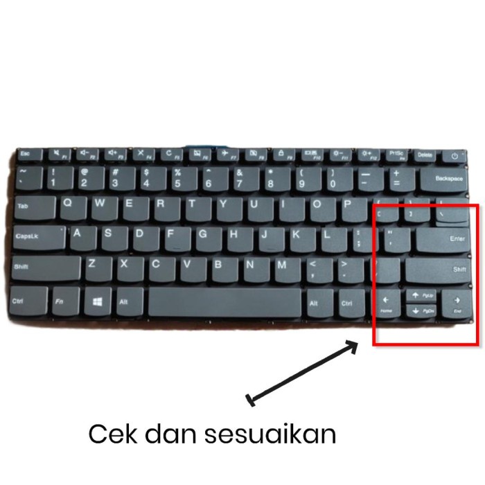 Pelindung Protector Cover Keyboard Lenovo 320-14 320-14isk 320S-14