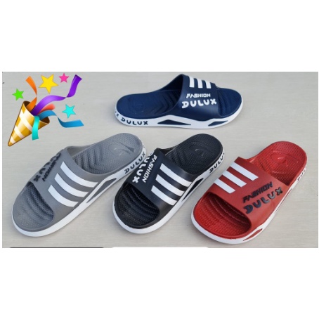 SANDAL SELOP Lentur... MERK DULUX CQ-076, 073 UK 30/40 Sandal laki laki Desig Mewah