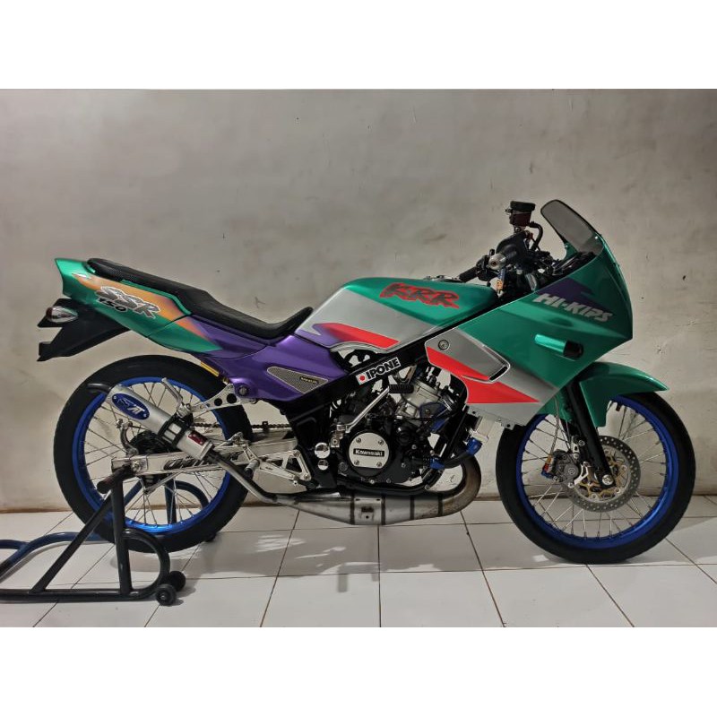 KNALPOT BIG VOLUME GALVANIS PLAT ORIGINAL AITECH TYPE COBRA PNP NINJA R DAN Rr-5