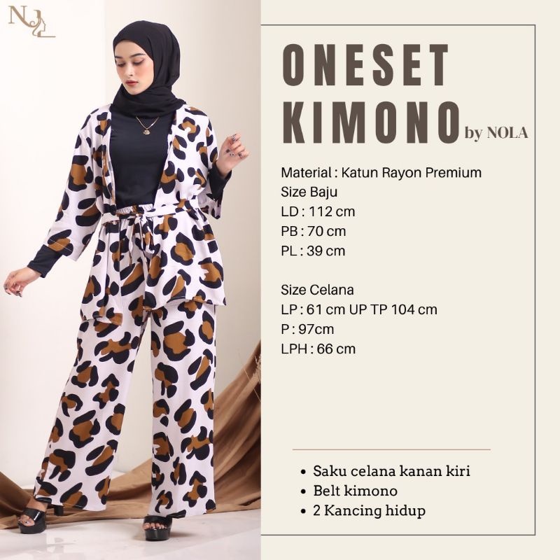 SET KIMONO By NOLA DAILY WEAR