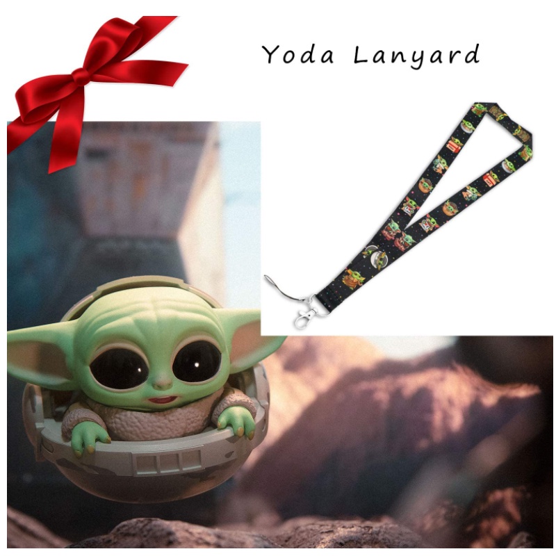 Tali Lanyard Leher Desain Kartun Star Wars Yoda Sonic Zelda PAW Patrol 21 Holder Kartu ID