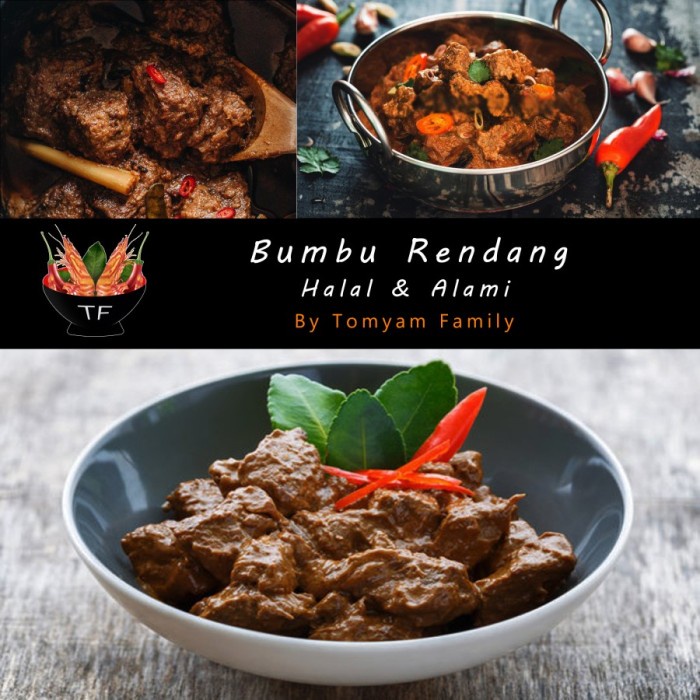 

Bumbu Rendang Premium 500 Gram Merk Tomyam Family 071