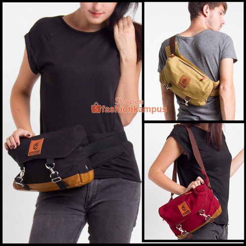 Tas Pinggang / Waist Bag / Sling Bag -  Multifungsi -  Esgotado - Cinturo Primeiro - Gratis Ongkir