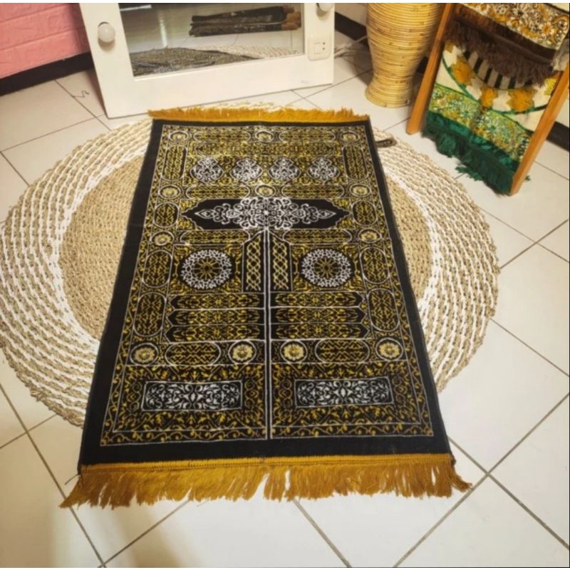 sajadah turky sajadah kiswah dewasa sajadah makom ibrahim/kiswah