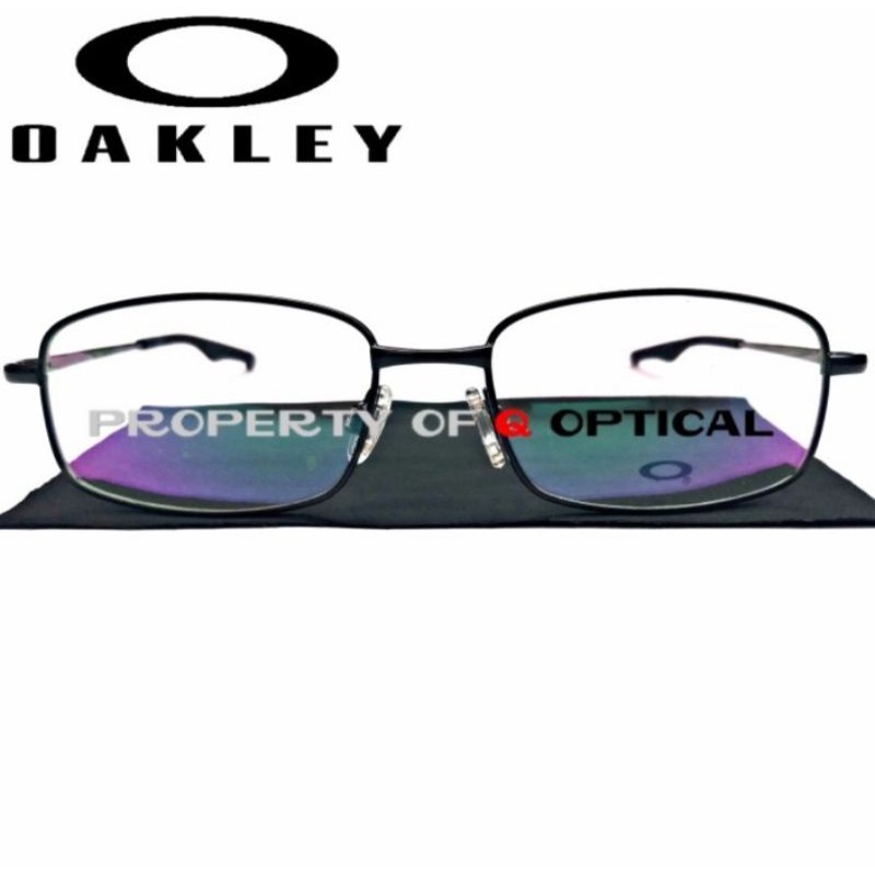 Kacamata Frame Pria Sporty Oakley Keal Blade (OX3125-S53) Titanium Black - Simple Elegan