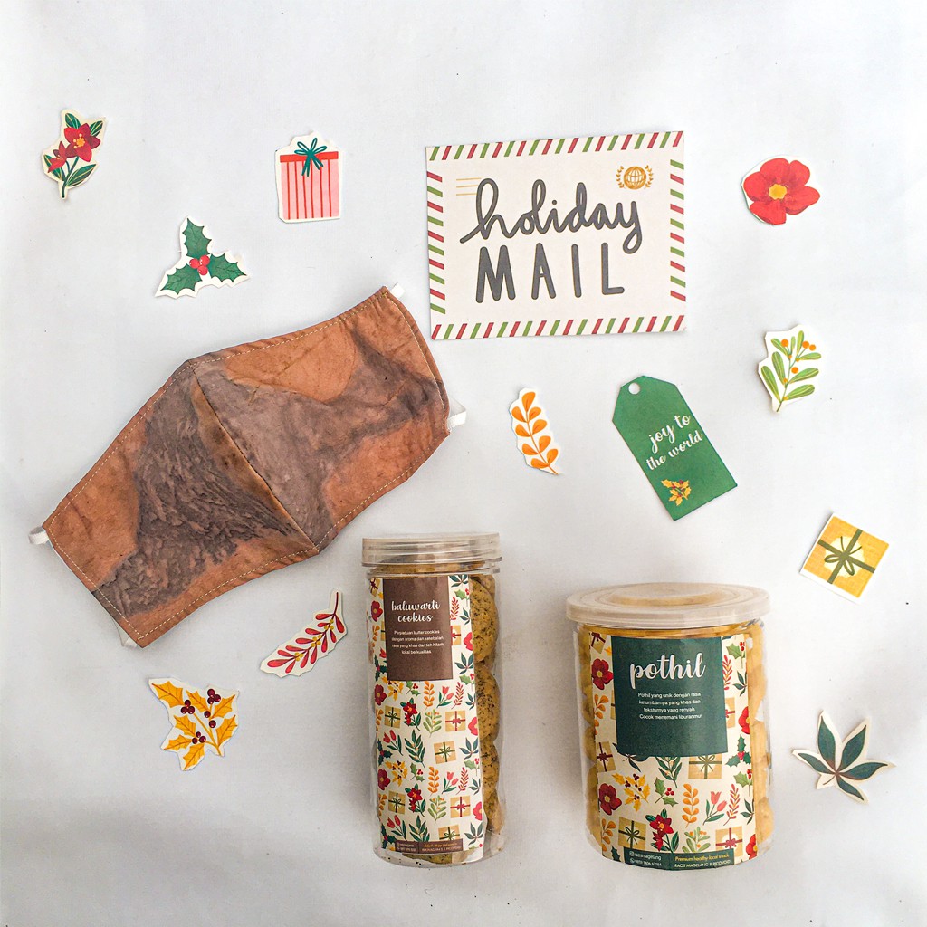 

BESAKIH HAMPERS - Holiday Hampers - Hadiah Masker Makanan Cookies Jamu - RAOS
