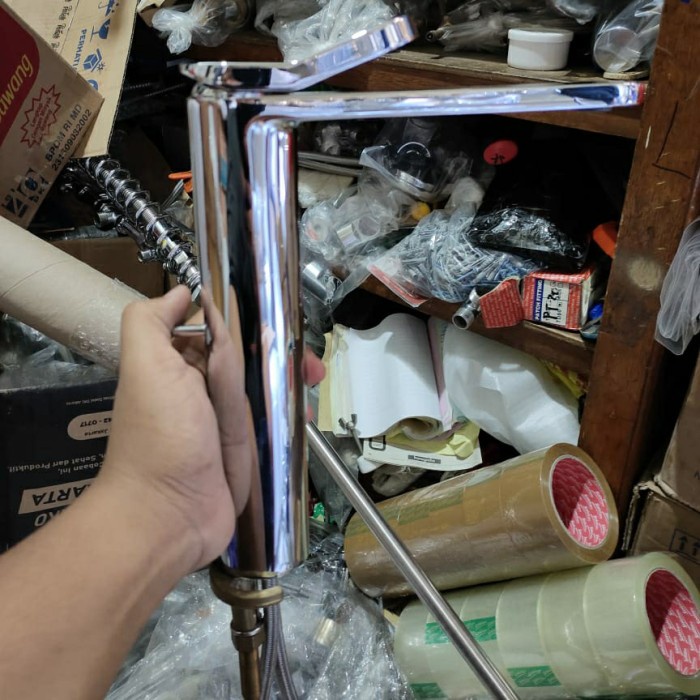 T.Lillie - Kran Wastafel Toto Tx116Lqbr Panas Dingin (Bekas)