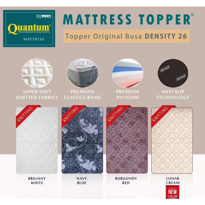 KASUR QUANTUM MATTRESS TOPPER 120X200 SPRING BED