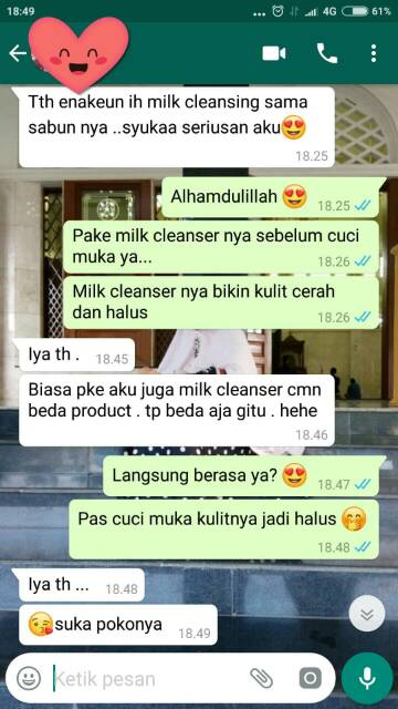 Susu Pembersih Wajah Milk Cleanser SR12 Pembersih Muka Pembersih Makeup Make Up Remover Milk Cleansing Cleansing Milk Pembersih Debu Wajah