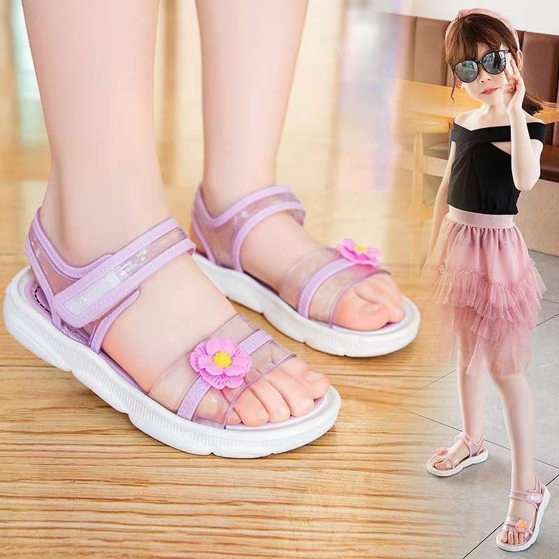 Sandal Anak Perempuan Jelly Import Tali