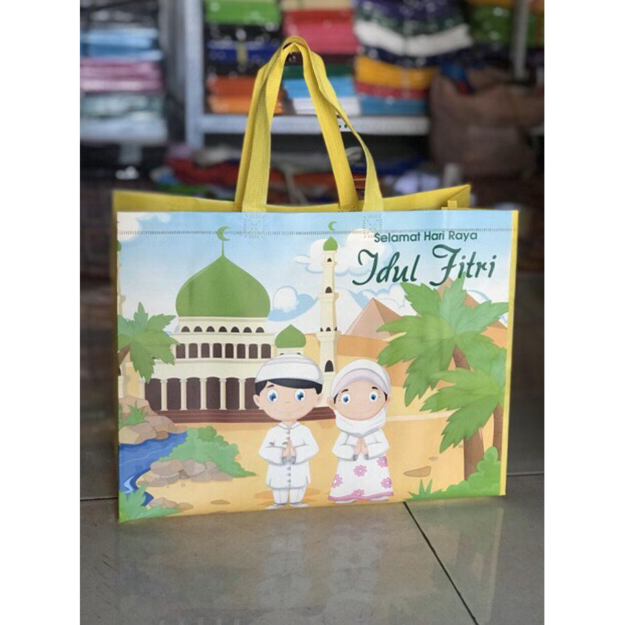 

Buruan Serbu] Tas Lebaran Spunbond Laminasi Parcel 314015