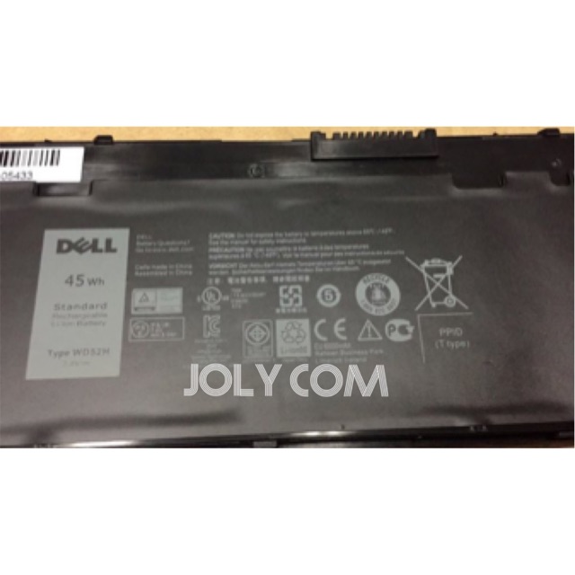 Baterai laptop original dell e7240 e7450