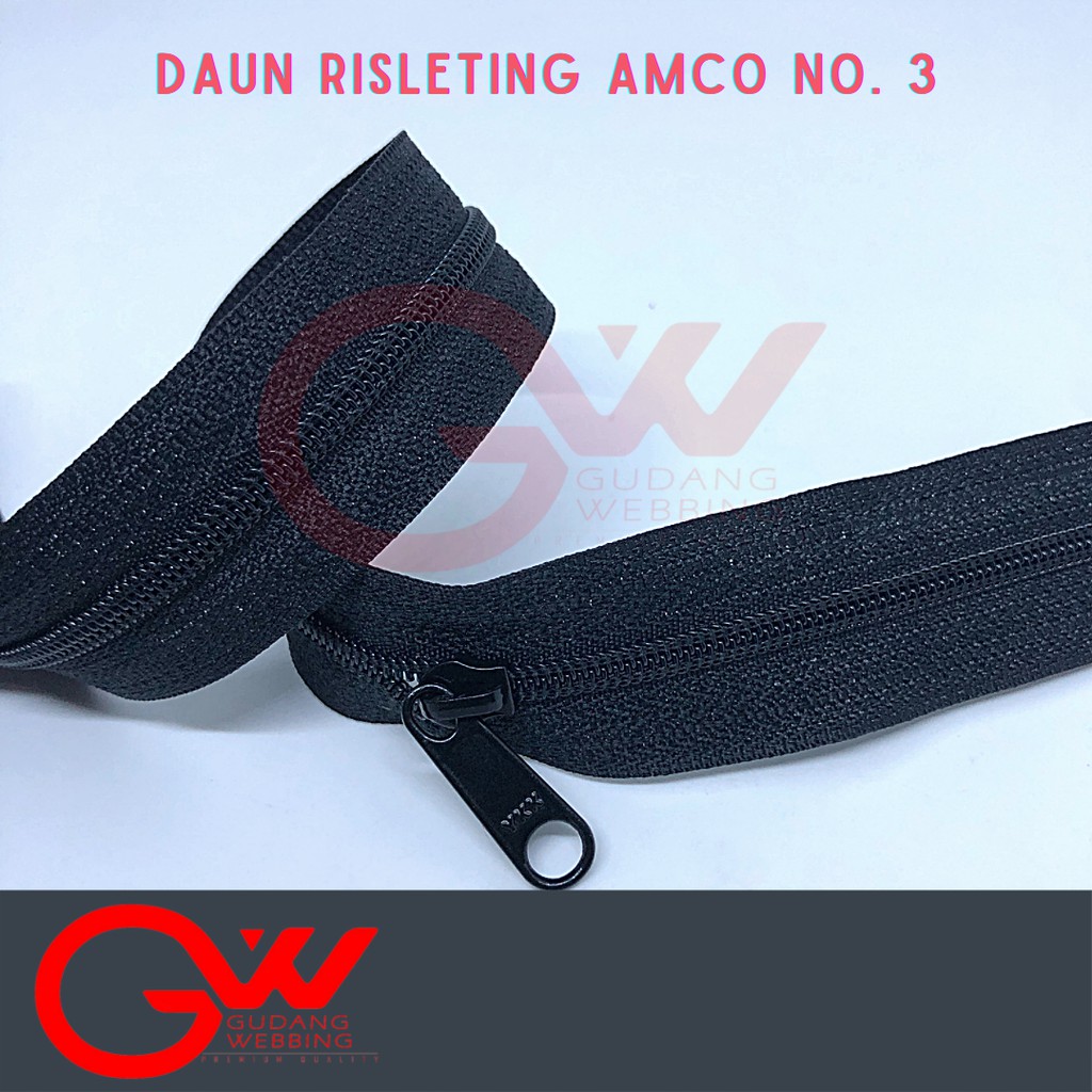 Risleting / zipper no. 3 AMCO