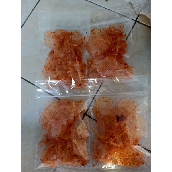 

Keripik kaca Standing pouch kemasan 100gram