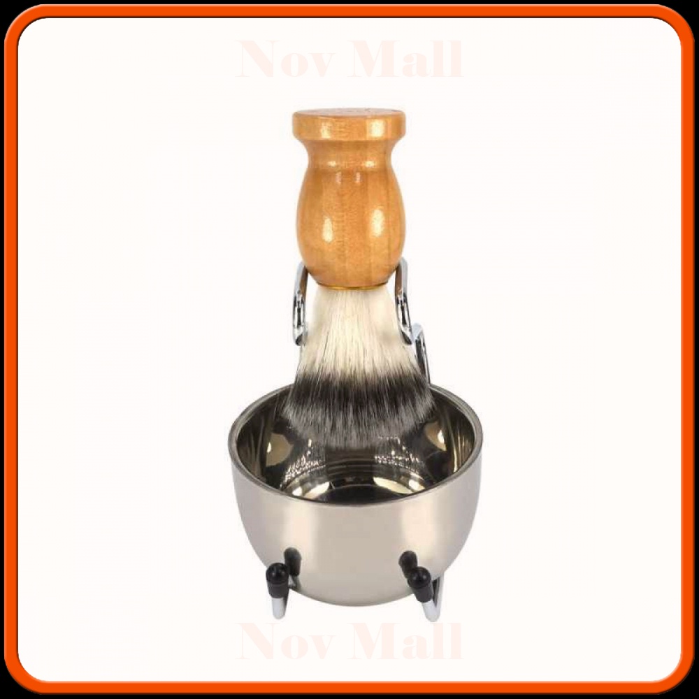 Pembersih Cukur Rambut Baber Salon Pria Shaving Brush Tray - TJ312