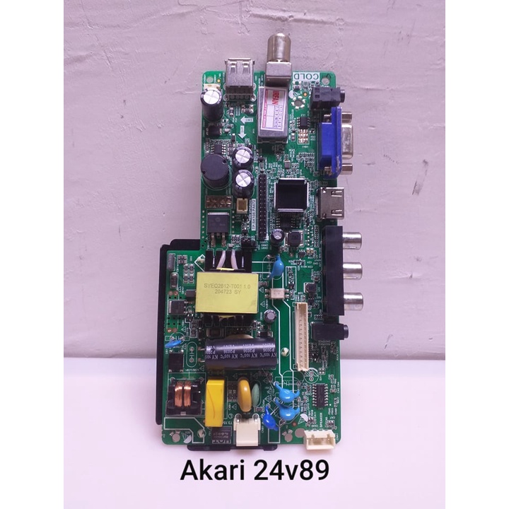 MB Mainboard LE-24V89 - LE 24V89 - LE - 24V89 Modul Mesin TV LED Akari PSU Regulator