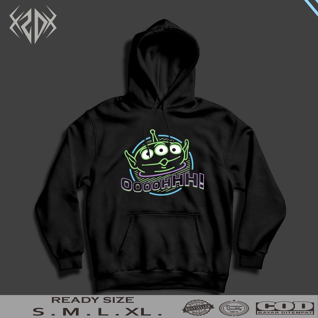 HOODIE TOY STORY ALIEN / JAKET PRIA / HOODIE PRIA / JAKET KEREN