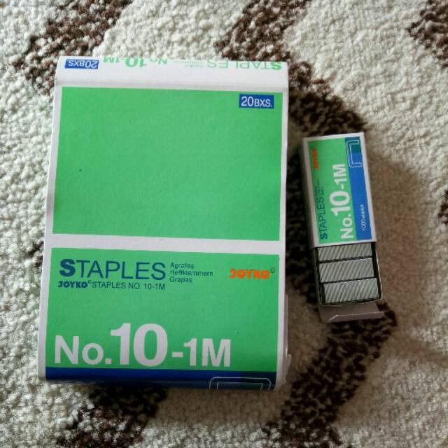 

Staples JOYKO® STAPLES NO.10-1M support for Souvenirs