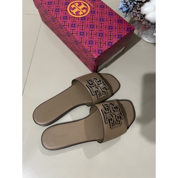 tory burch sandal sendal almond flour 200 authentic original seperti baru