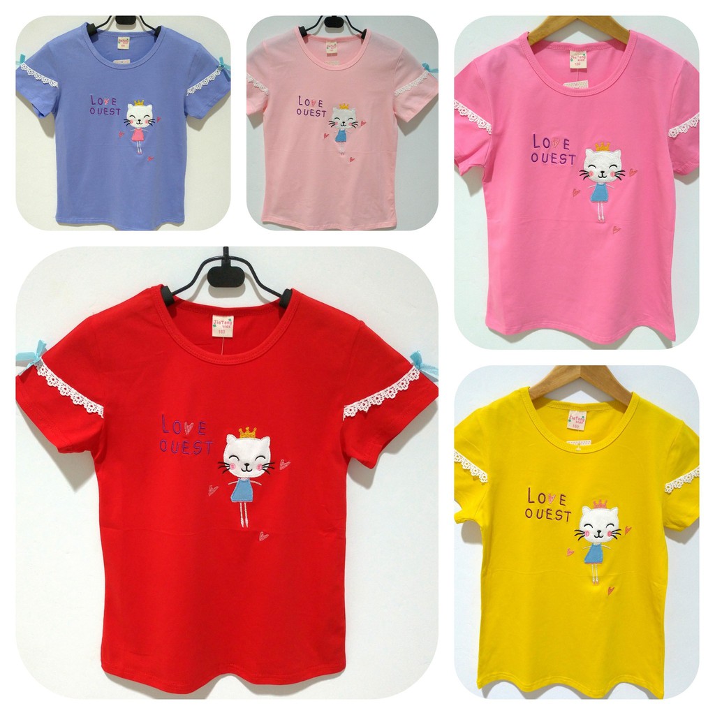 Blus Anak Perempuan Import 4 tahun - 12 tahun