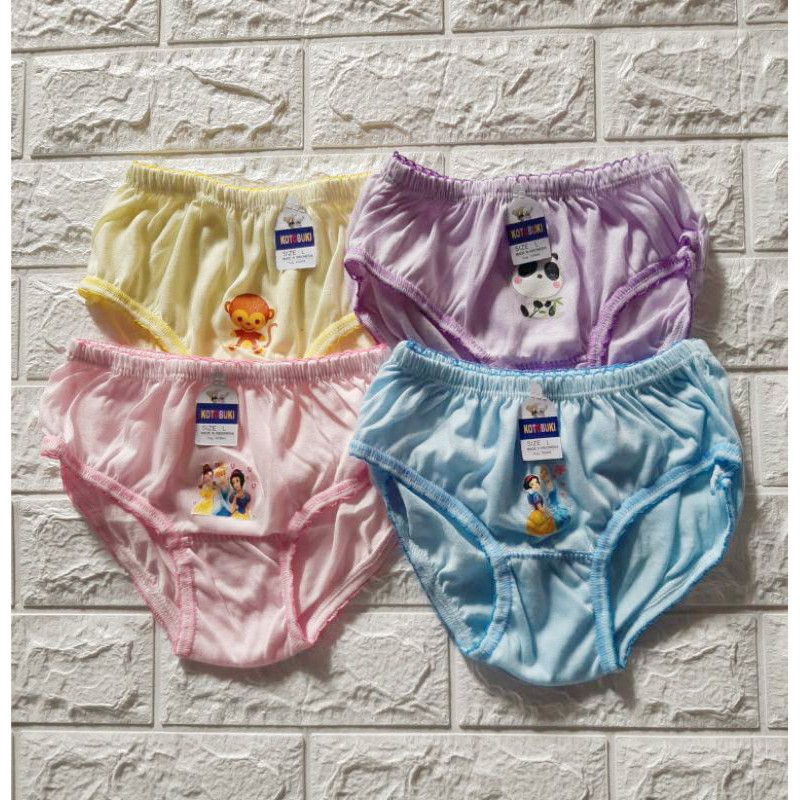Celana dalam anak perempuan gambar / celana anak cewek / celana dalam balita / CD anak perempuan