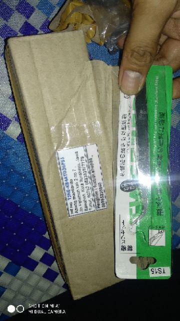 Pifox745- Pinset Bengkok Runcing Ts 15 Kualitas Bagus 958g