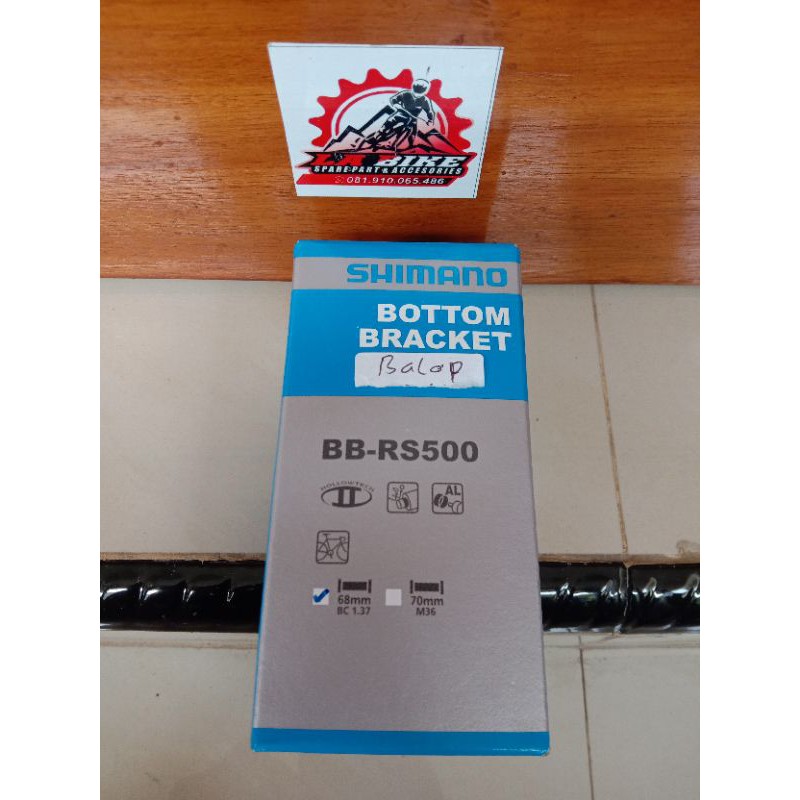 BB / BOTTOM BRACKET SHIMANO HOLLOWTECH II ROADBIKE BB-RS500