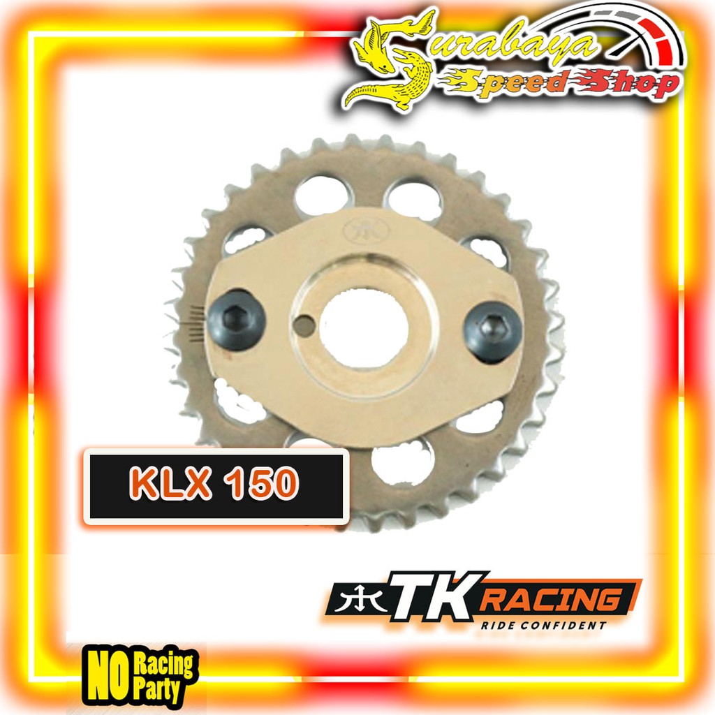 TK Racing Timing Gear Gigi Sentrik Adjustable Bright Motor KLX 150 Series / D-Tracker Original 100%