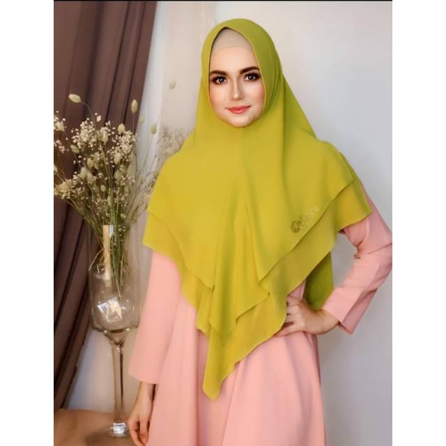 Hijab khimar Thuraya by Qalisya ori termurah