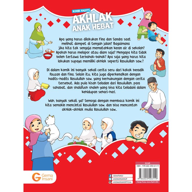 Komik Anak Muslim : Akhlak Anak Hebat (Harga Promo)