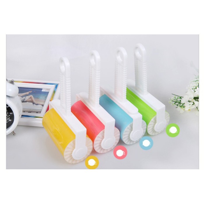 ❤GTB❤ Pet Roller Pembersih Bulu Washable Sticky Buddy Bright Lint Roler Rol Roll R517