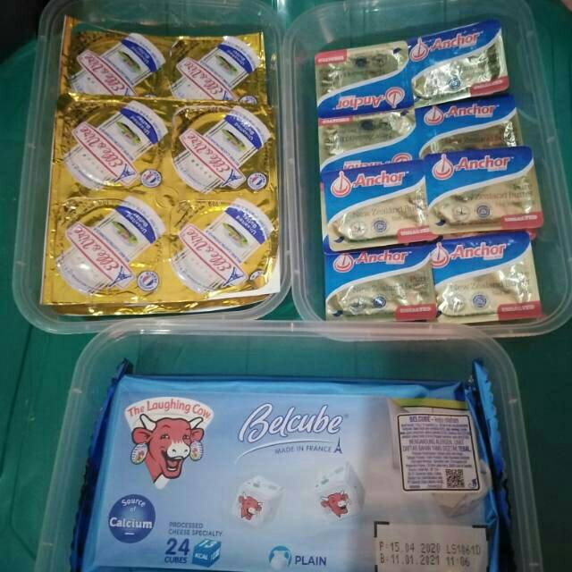 

Paket MPASI Belcube + 10 Elle vire + 10 Anchor
