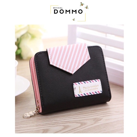 [LOKAL] DOMMO - D1229 DOMPET PARIS - Dompet Lipat Mini Morymony