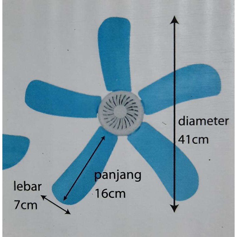 Mini Ceiling Fan . Kipas Angin Gantung  kipas lagit lagit . kipas Baling baling / 15watt 5 baling . mk 950 25w 5 daun