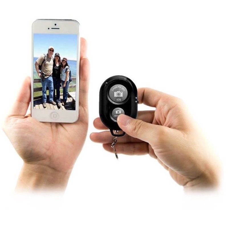 TOMSIS BLUETOOTH REMOTE SELFIE DAN REMOTE WIRELESS CAMERA PHONE FOR IOS DAN ANDROID BAGUS KUALITAS