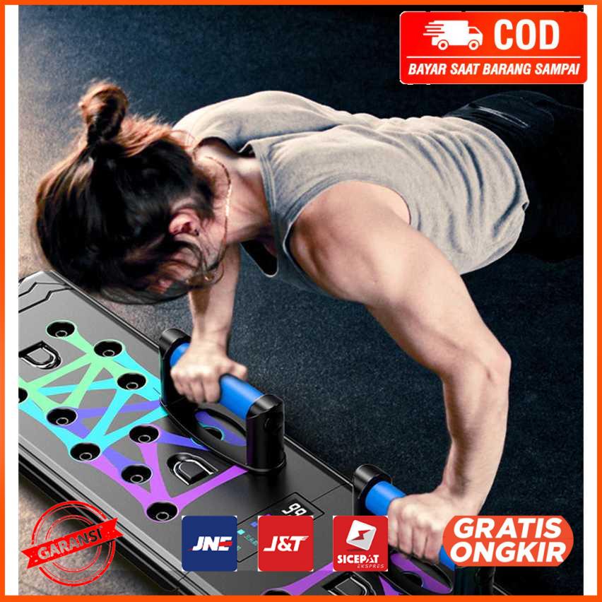 Alat Bantu Push-up Training Board with Counter Display A602