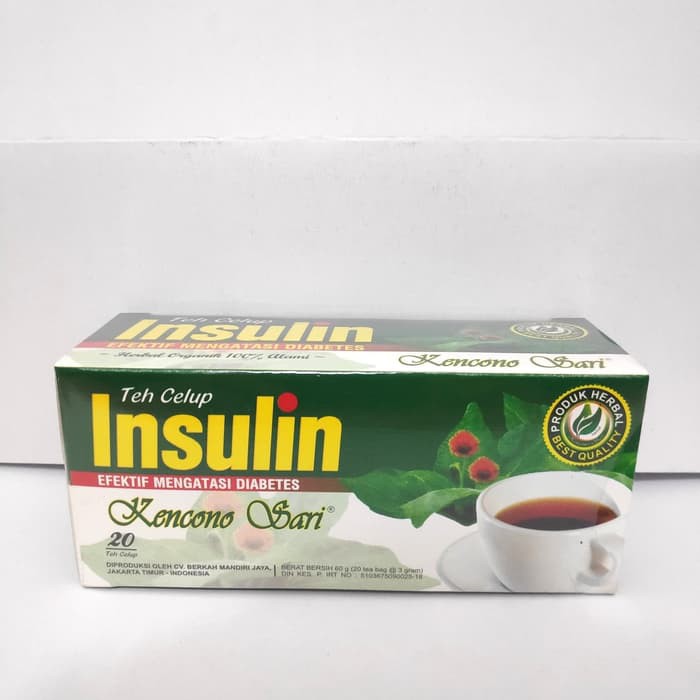 

Teh Celup Insulin Efektif Mengatasi Diabetes/Kencing Manis Asli