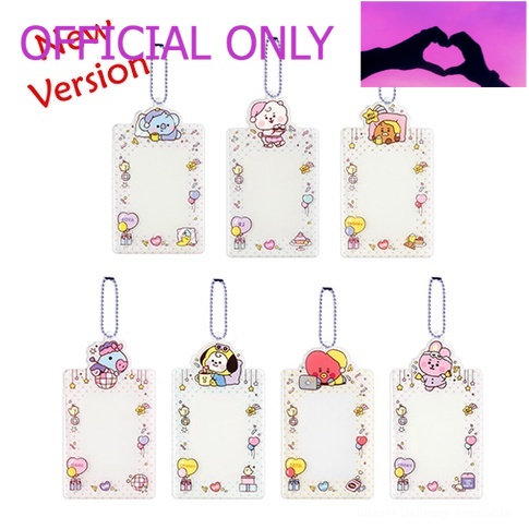 Monopoly BT21 Photocard Holder Party Official from Linefriends