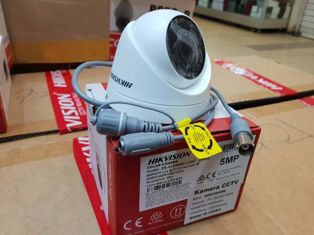 Paket cctv hikvision 5mp 2560p 4ch komplit tgl pasang