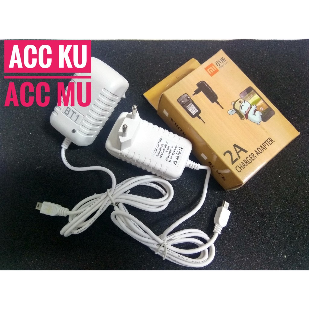 TRAVEL CHARGER MURAH MEREK XIOMI XIAOMI 2A COLOKAN BESAR BT1 PP