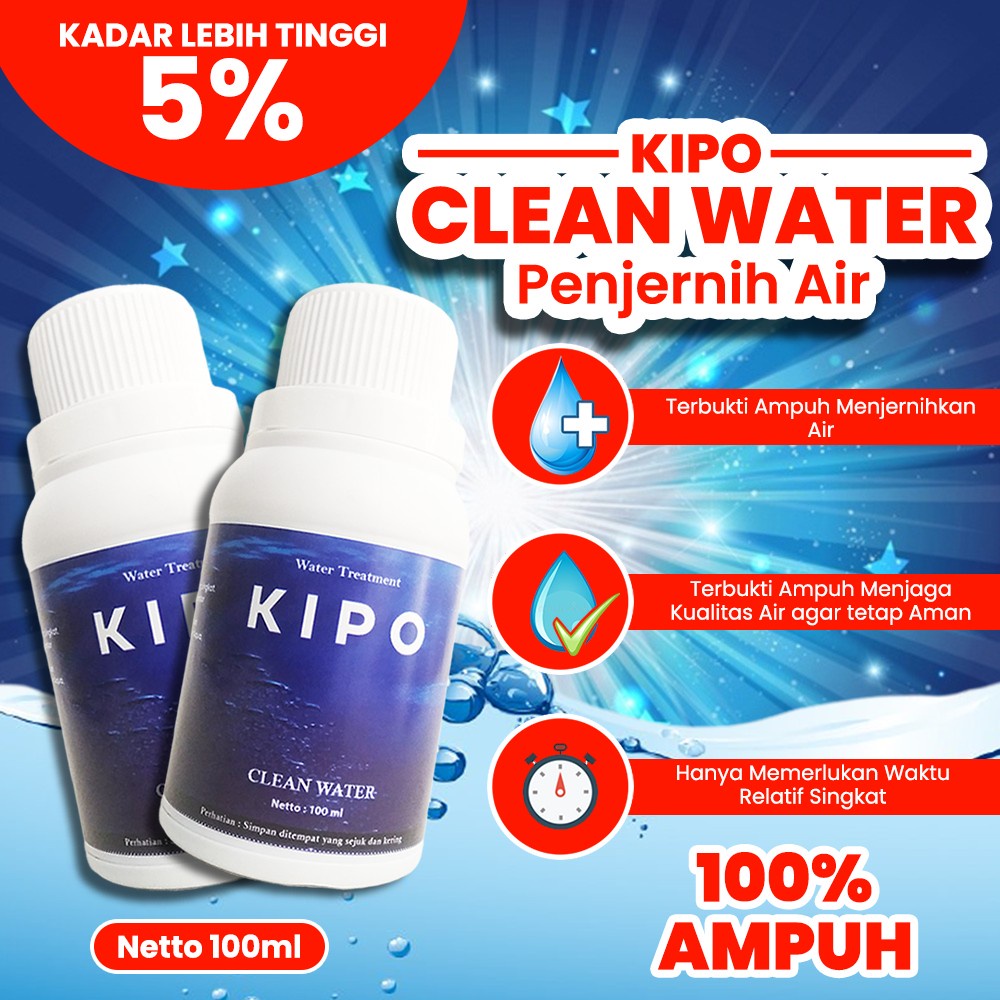 Sehatlangsingcantik Penjernih Air Water Clean - Obat Untuk Menjernihkan Air Sumur [Water Treatment] 