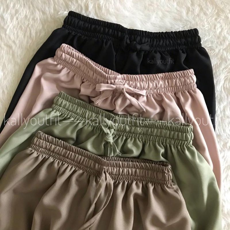 KYLA PANTS CELANA PANJANG KULOT ANTI LECEK KALLYOUTFIT